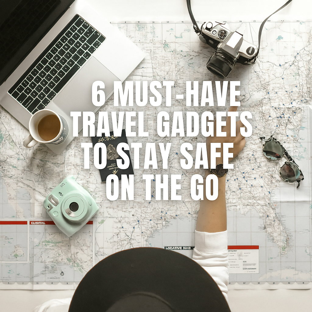 6 Must-Have Travel Gadgets to Stay Safe on the Go